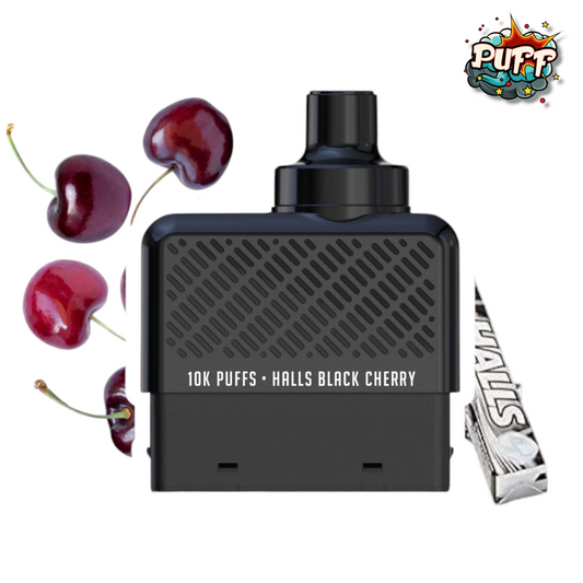 CHILLY BEATS CARTUCHO 10.000 PUFF HALLS BLACK CHERRY