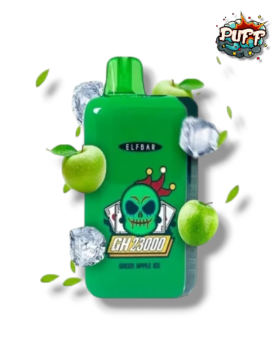 ELFBAR 23000 PUFF GREEN APPLE ICE