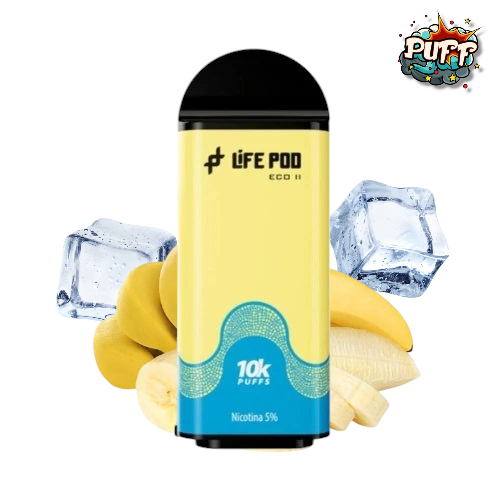 REPUESTO LIFEPOD 10.000 PUFF BANANA ICE