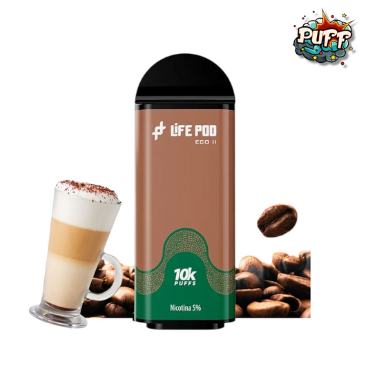 REPUESTO LIFEPOD 10.000 PUFF CAPUCCINO