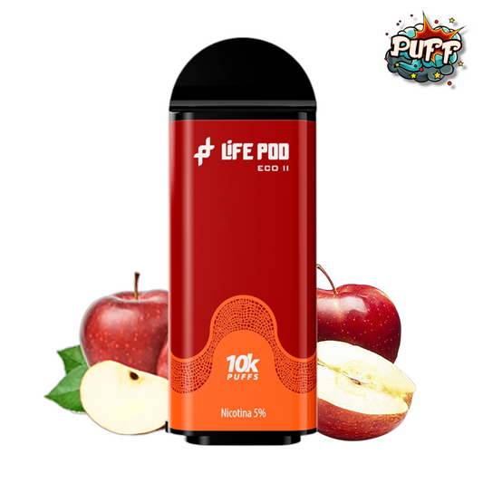 REPUESTO LIFEPOD 10.000 PUFF STRONG APPLE