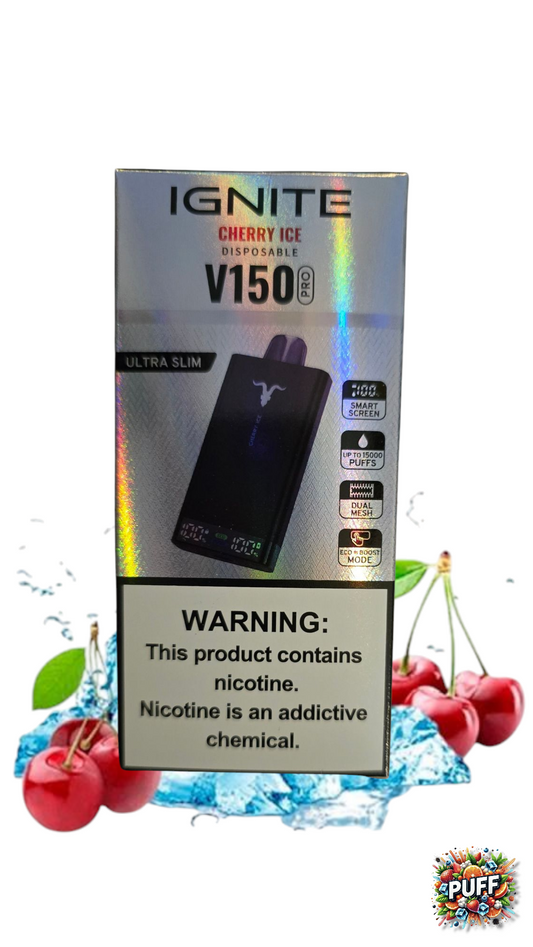 IGNITE V150 PRO 15.000 PUFF CHERRY ICE