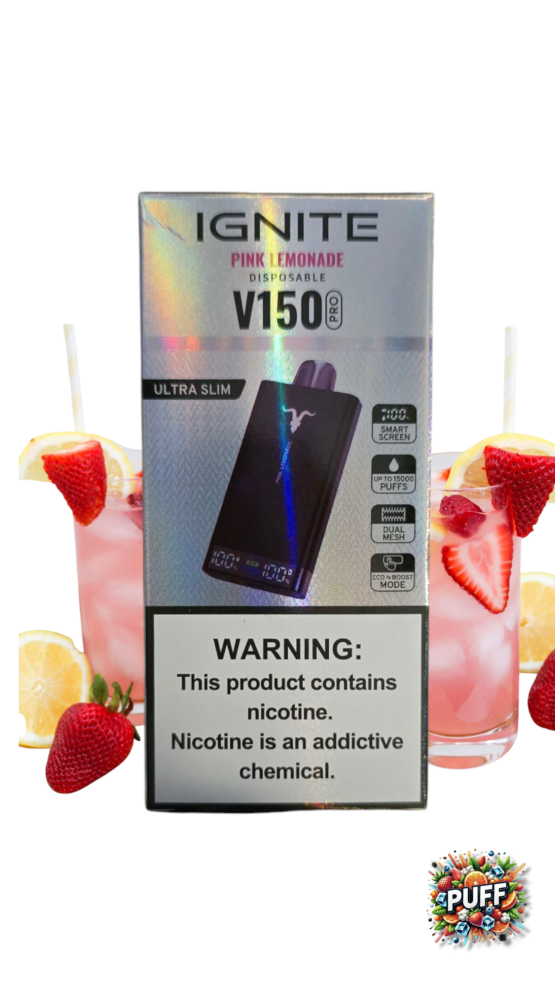 IGNITE V150 PRO 15.000 PUFF PINK LEMONADE