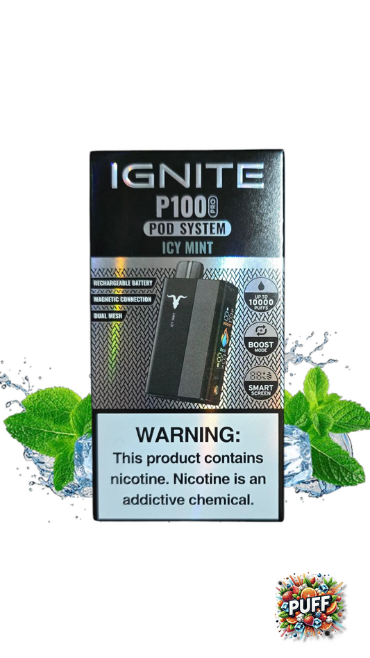 IGNITE P100 KIT 10.000 PUFF ICY MINT