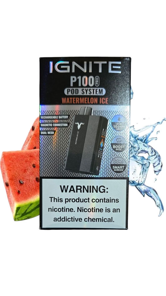 IGNITE P100 KIT 10.000 PUFF WATERMELON ICE