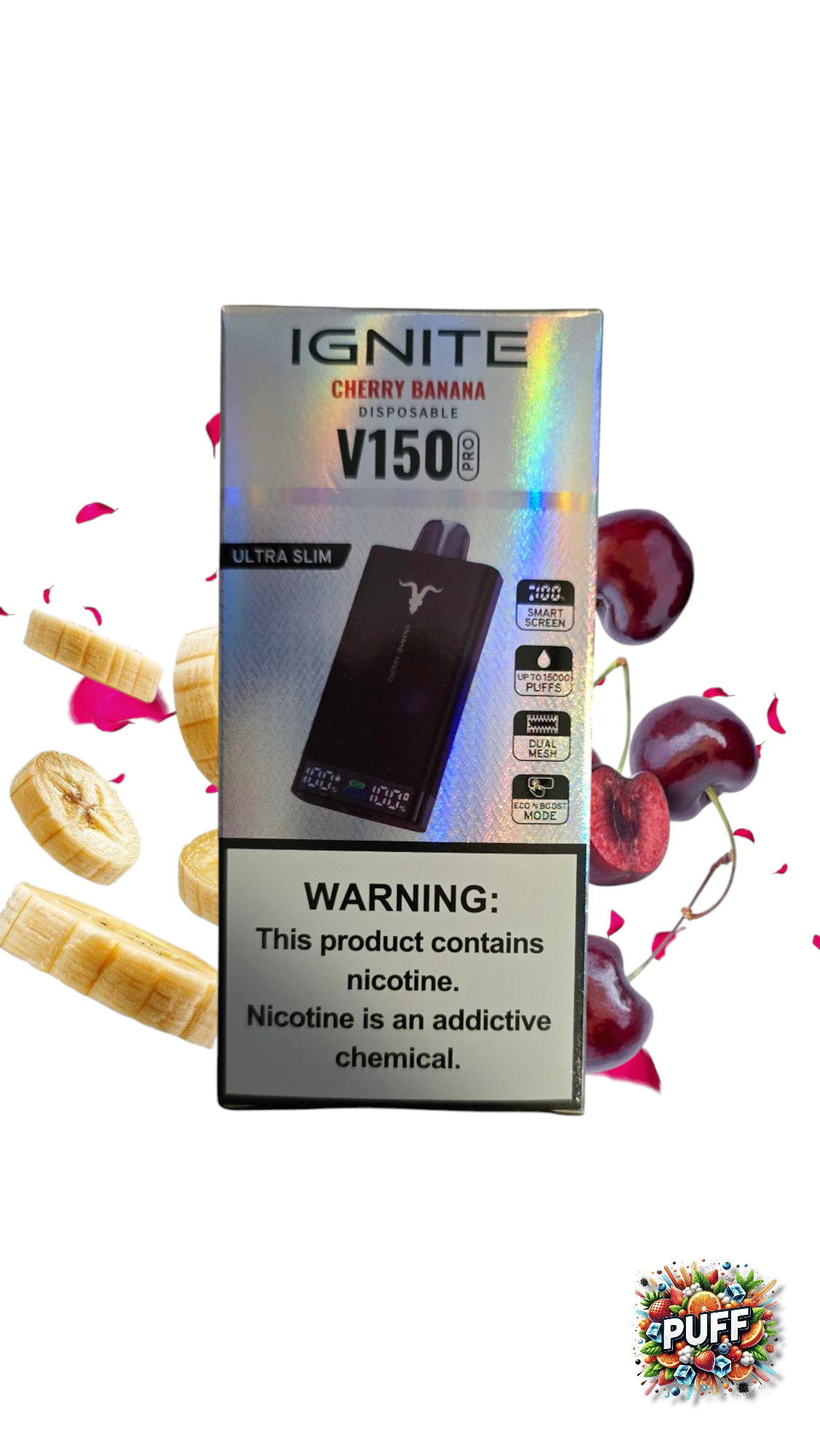 IGNITE V150 PRO 15.000 PUFF CHERRY BANANA