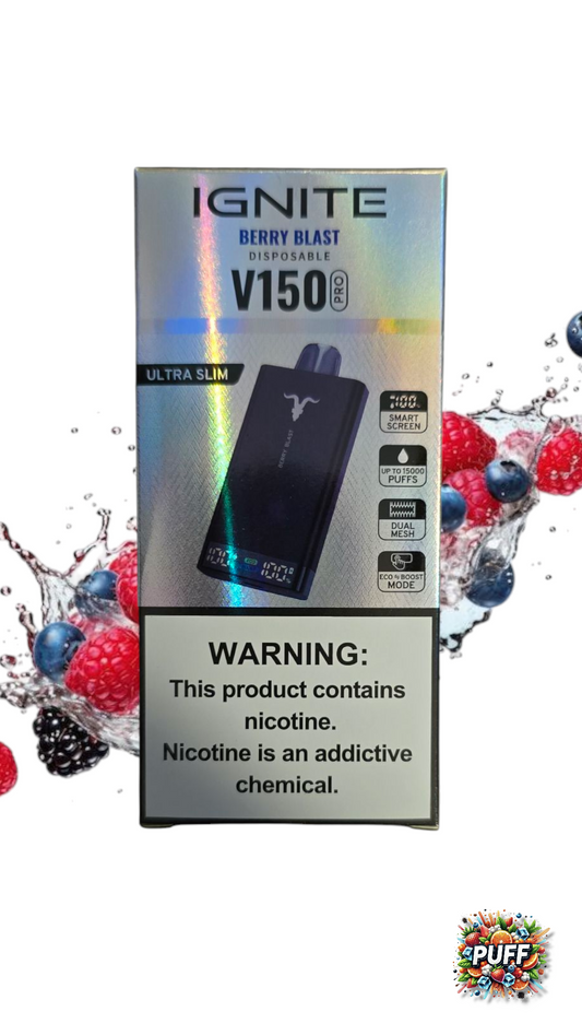 IGNITE V150 PRO 15.000 PUFF BERRY BLAST